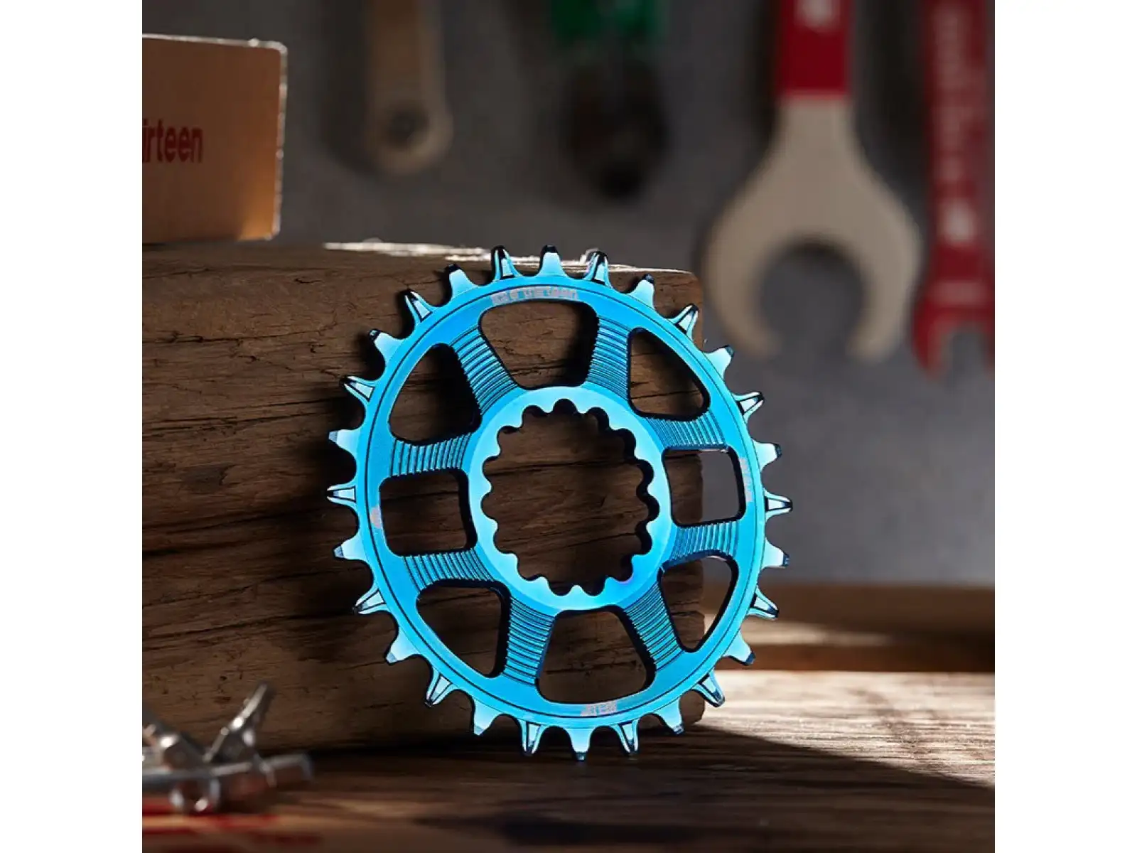 E-13 Helix Race DM Flip Flop chainring 34 teeth Intergalactic