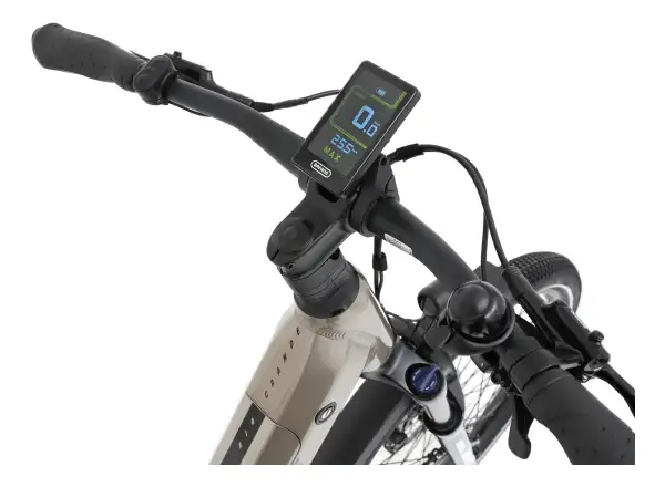 Apache Rio Grande 3 MX 720 Wh step-through e-bike Cappuccino