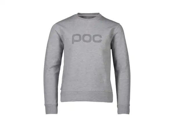 POC Transit Crew Jr kids' sweatshirt Grey Melange