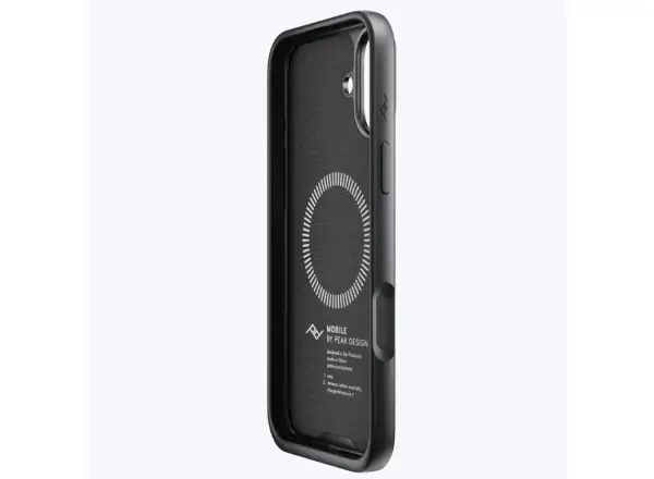 Peak Design Mobile Everyday Fabric Case iPhone 16 Plus phone case Charcoal