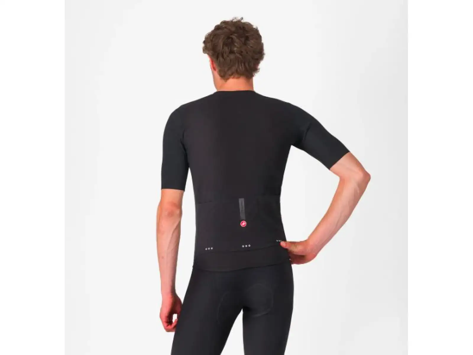 Castelli Premio Evo men's jersey short sleeve Light Black