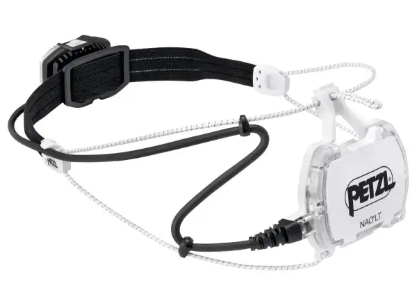 Petzl Nao LT headlamp black and white