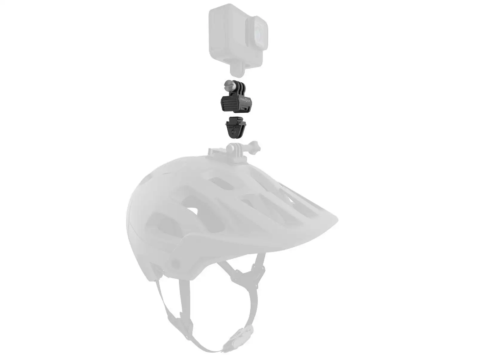 Fidlock Pinclip action camera mount black