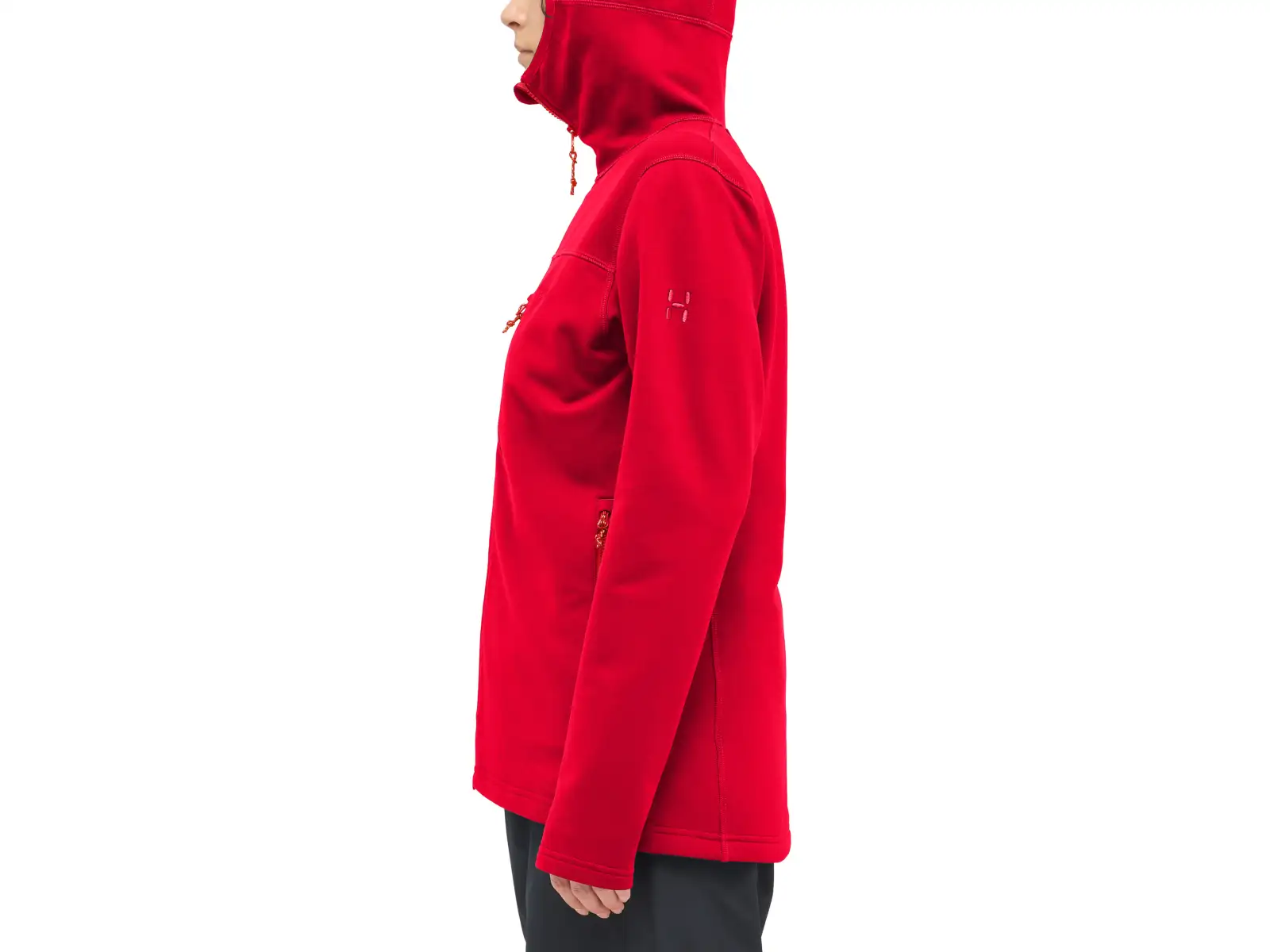 Haglöfs Rosson Mid women's sweatshirt red