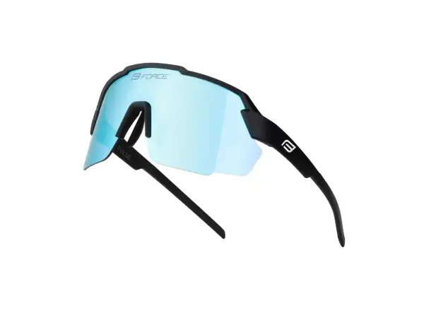 Force Pulse cycling glasses black/blue mirrored lens