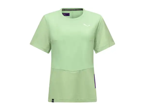 Salewa Dry'Ton Hybrid women's T-shirt short sleeve Pastel Green