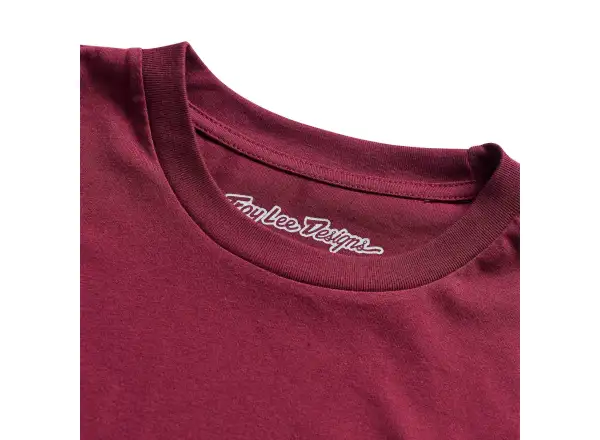 Troy Lee Designs Carb Club men's long sleeve T-shirt Sangria