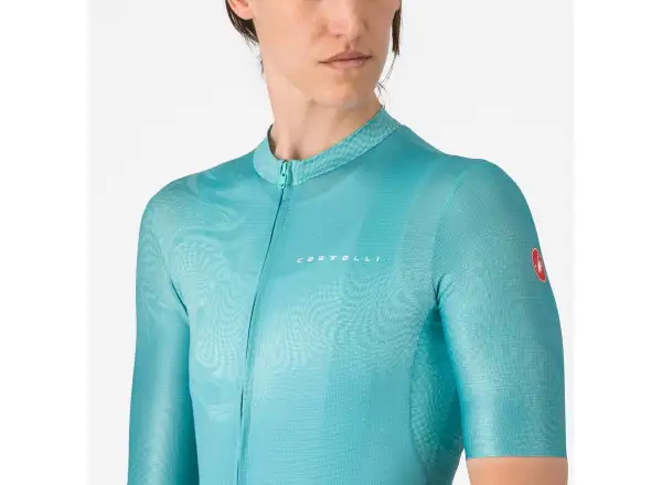 Castelli Fantasia women's jersey short sleeve Pool Blue
