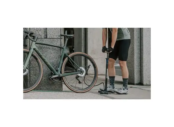 Topeak JoeBlow Roadie EX workshop pump black/blue