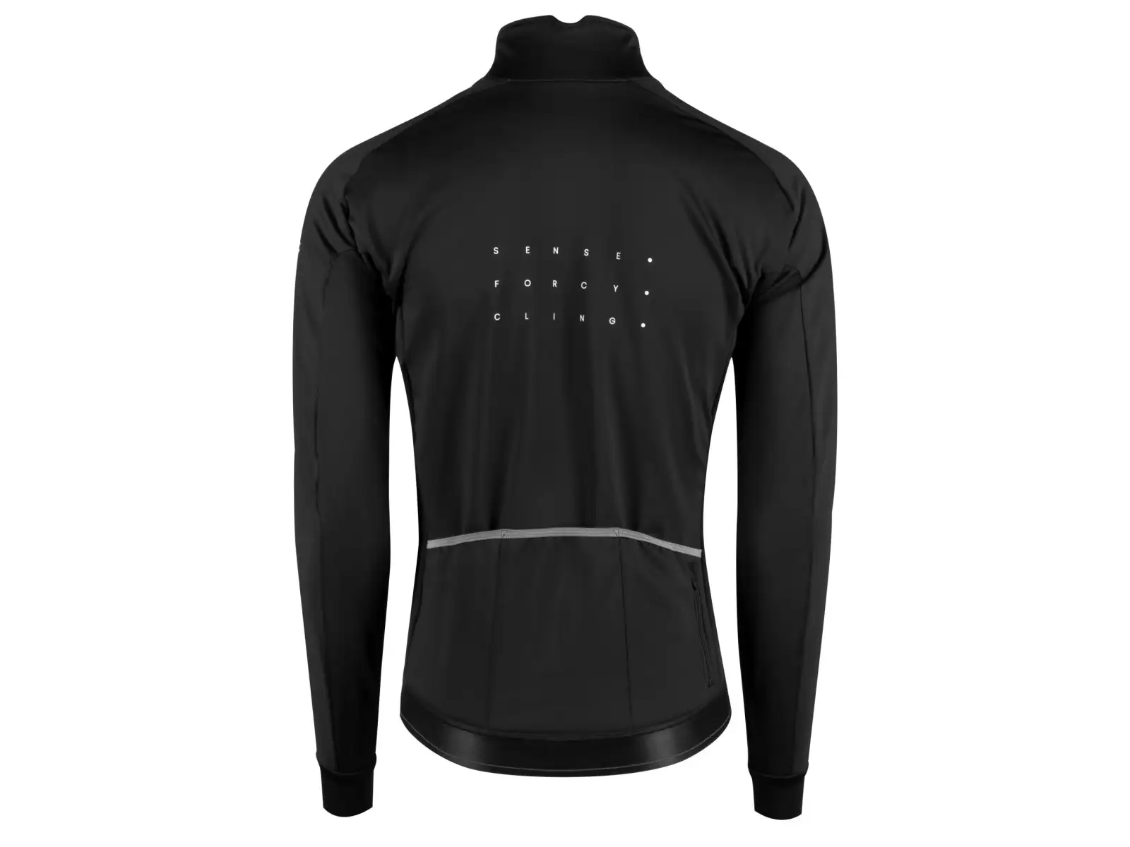 Force Sense unisex winter jacket black