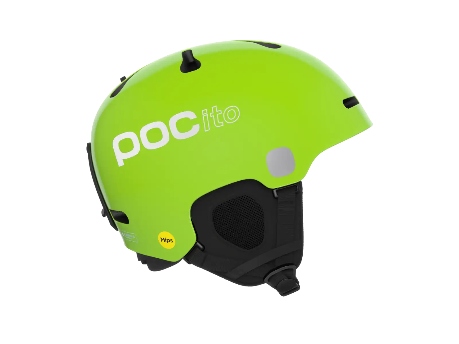 POC POCito Fornix MIPS kids ski helmet Fluorescent Yellow/Green