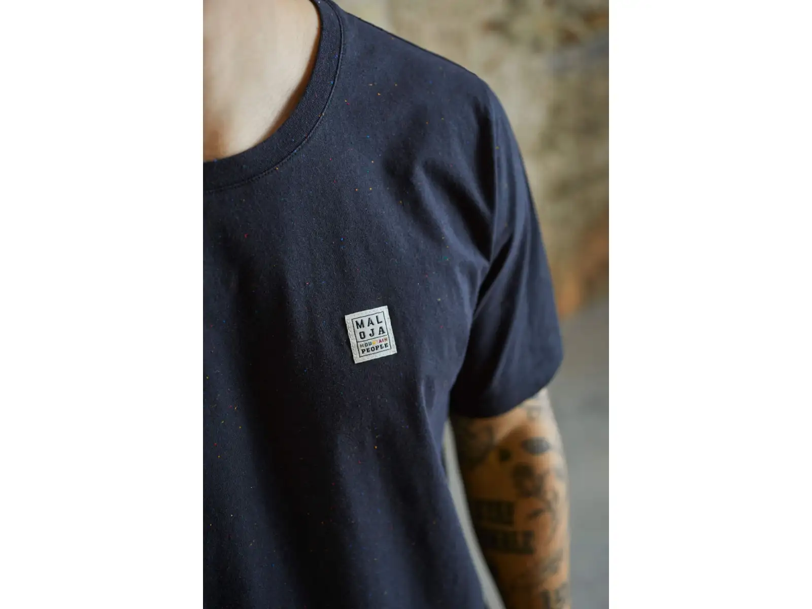 Maloja ValentinM. men's T-shirt short sleeve moonless