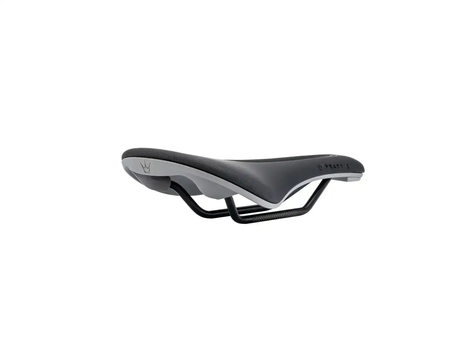 Peatys Monarch saddle CR-MO Rail / Nylon Base Slate