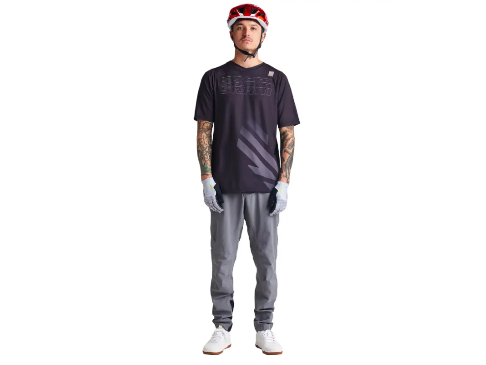 Troy Lee Design Skyline SRAM Eagle One men's jersey short sleeve Black