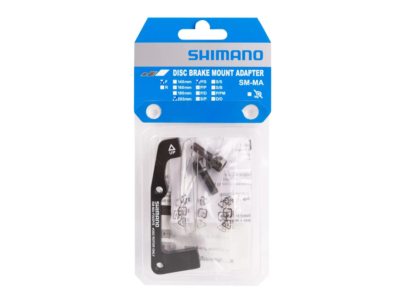 Shimano Adapter from PM to IS Front 203 mm