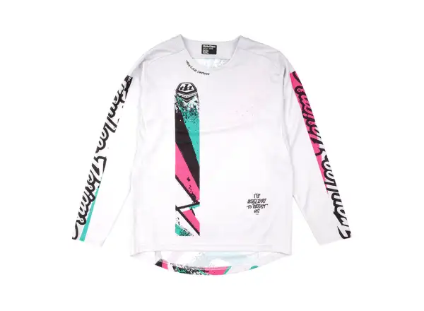 Troy Lee Designs Sprint Full Pull junior jersey long sleeve Chalk
