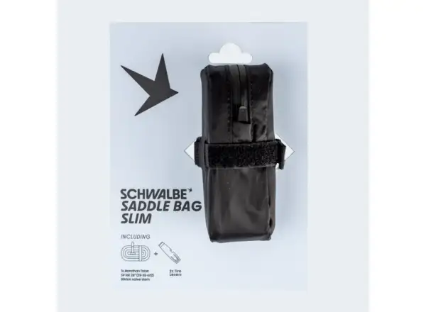 Schwalbe Aerothan 28" road inner tube SV16E (80mm) + bag and tire levers