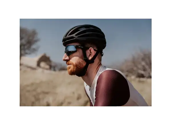 Force Zenith cycling glasses black/black mirrored lens