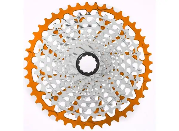 Garbaruk 12 sp. gravel cassette 10-44 t. Sram XD orange