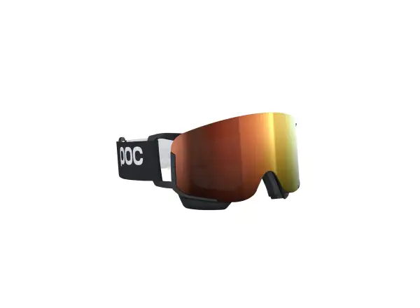 POC Nexal Mid WF ski goggles Uranium Black/Partly Sunny Orange