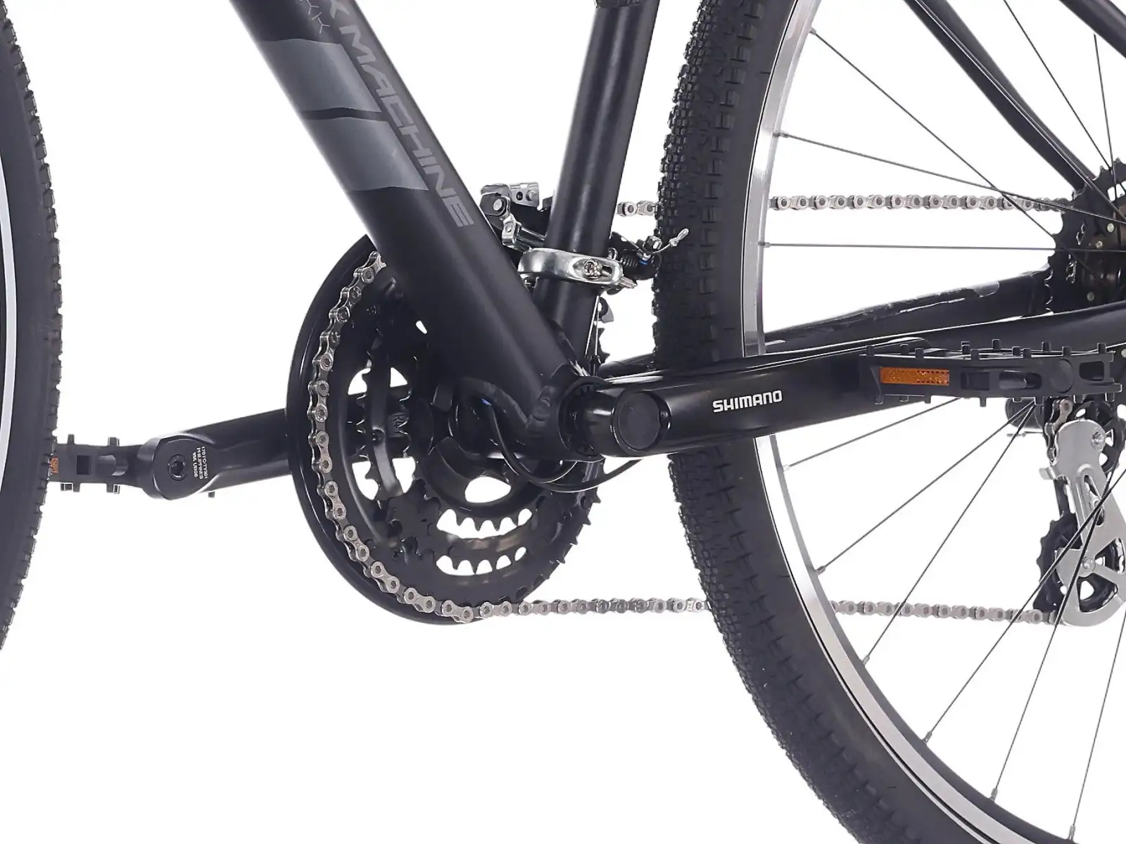 Rock Machine Rokk 30 Easy Entry trekking bike Matte Black