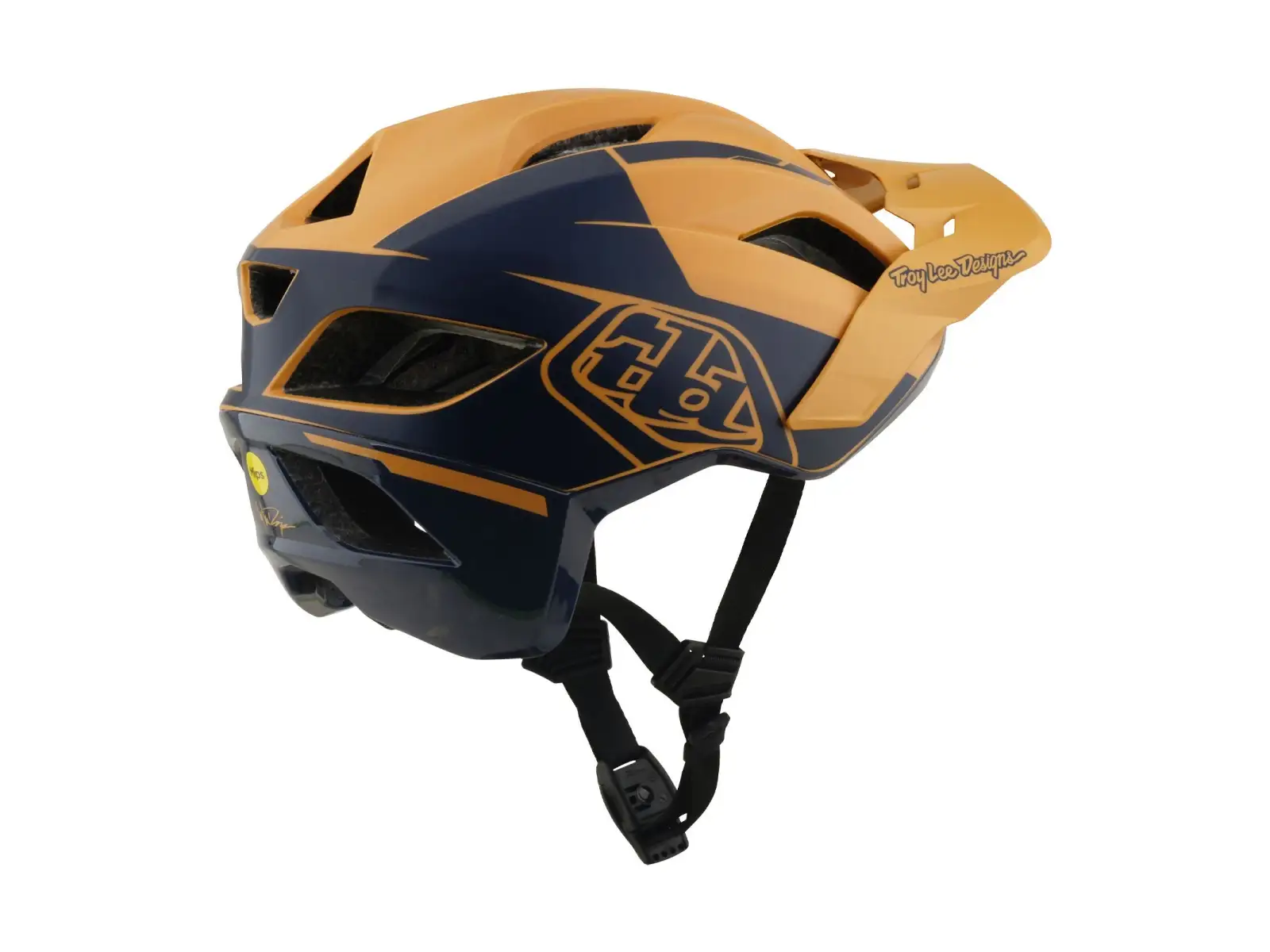Troy Lee Designs Flowline SE MIPS helmet Hydro Mustard / Black Iris