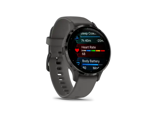 Garmin Venu 3S smart watch Slate/Gray