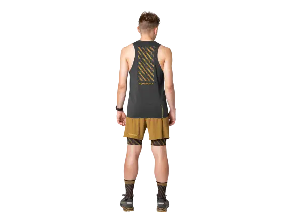 Dynafit Trail men's running sleeveless shirt Black Out