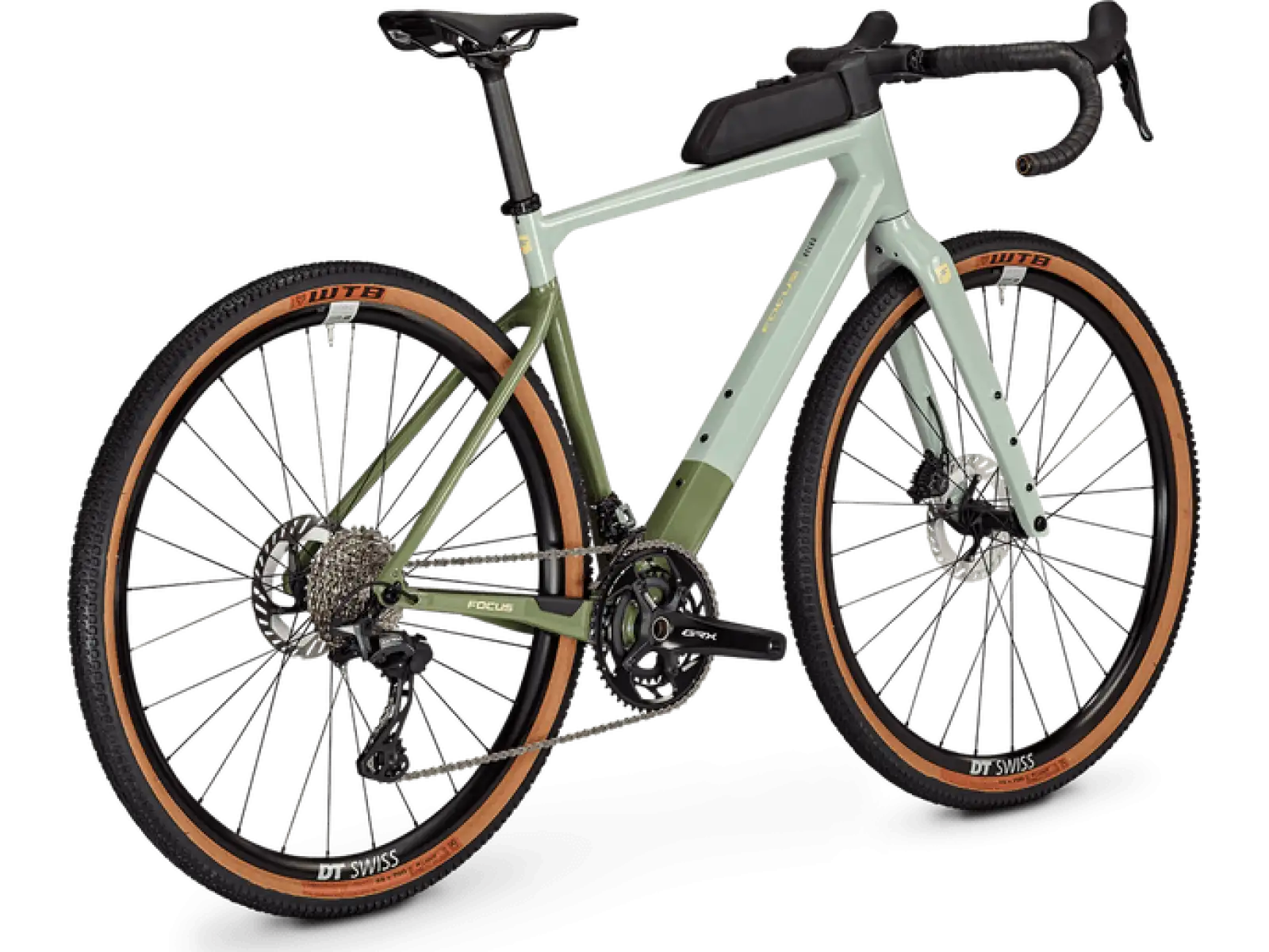 Focus Atlas 8.8 DI gravel bike Skygrey Glossy/Mineralgreen Glossy