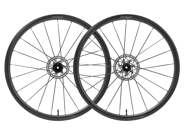 FFWD RAW CS 33 road wheels Matt Black