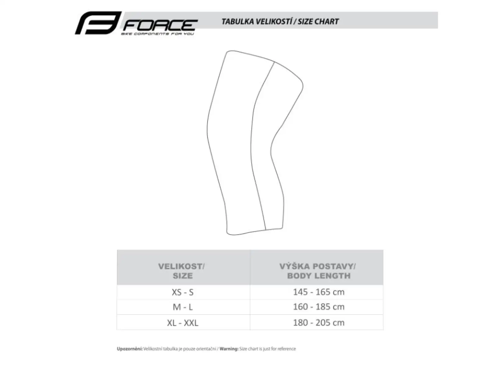 Force Breeze knee warmers black