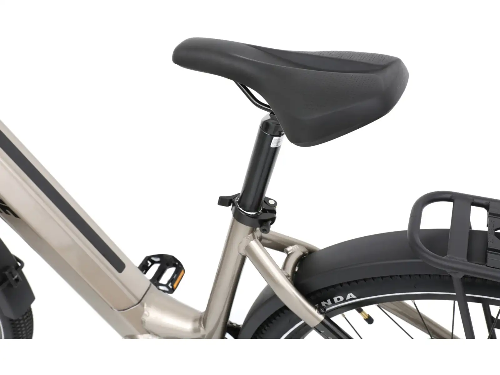Apache Rio Grande 3 MX 720 Wh step-through e-bike Cappuccino