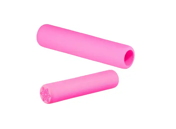 Supacaz Supalite grips Neon Pink