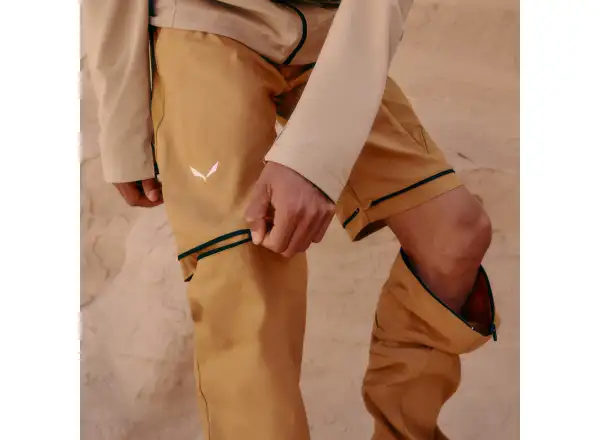 Salewa Puez Hemp/DST 2/1 men's trousers Golden Brown