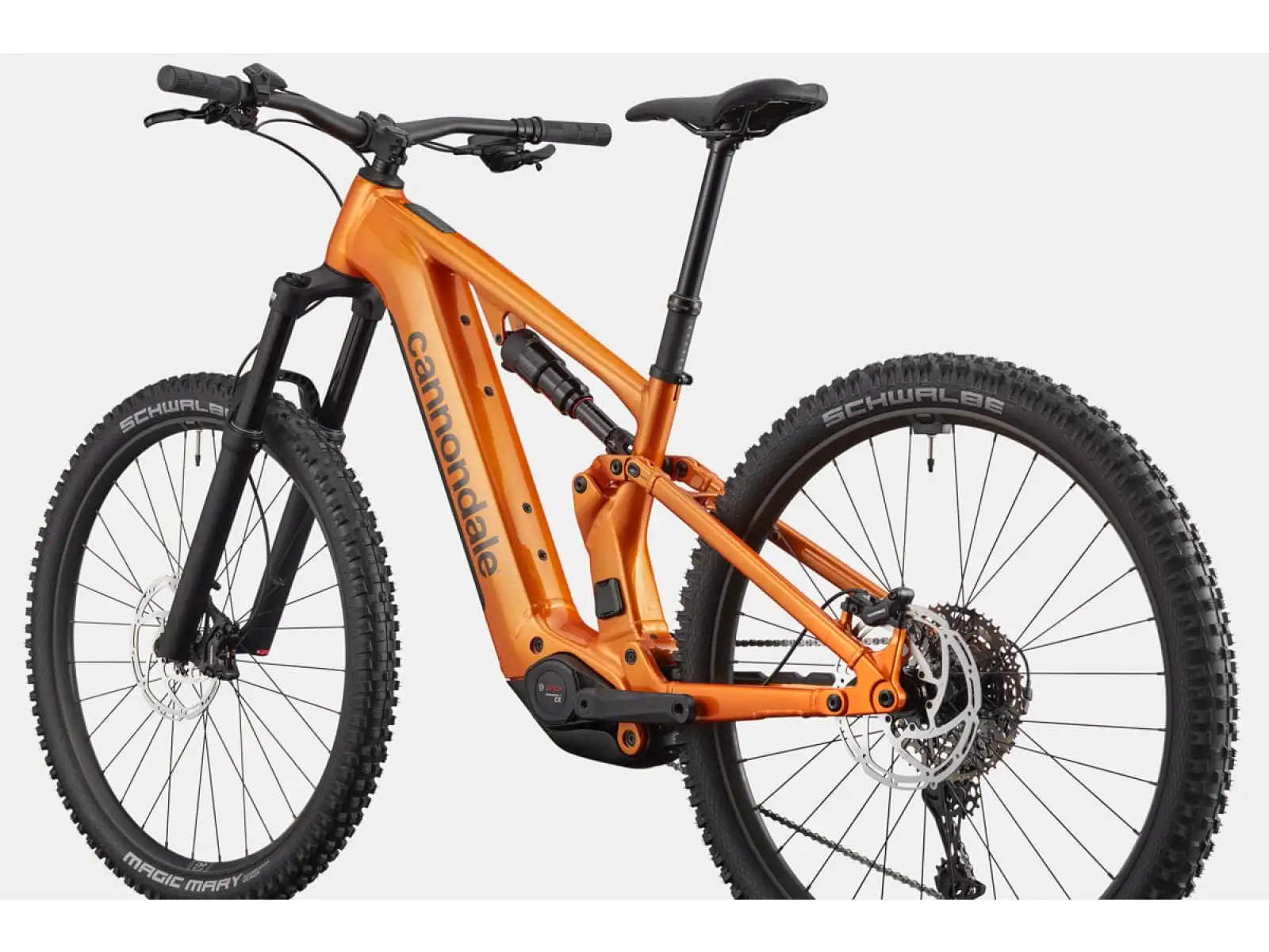 Cannondale Moterra 4+ full-suspension e-bike Tiger Eye