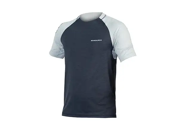Endura SingleTrack men's jersey short sleeve Ink Blue