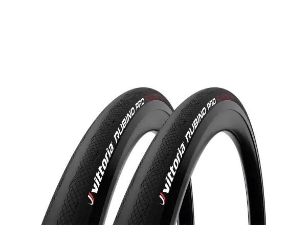 Vittoria Rubino Pro IV G2.0 Twin Pack 2-pack road tire kevlar + 2x tubes