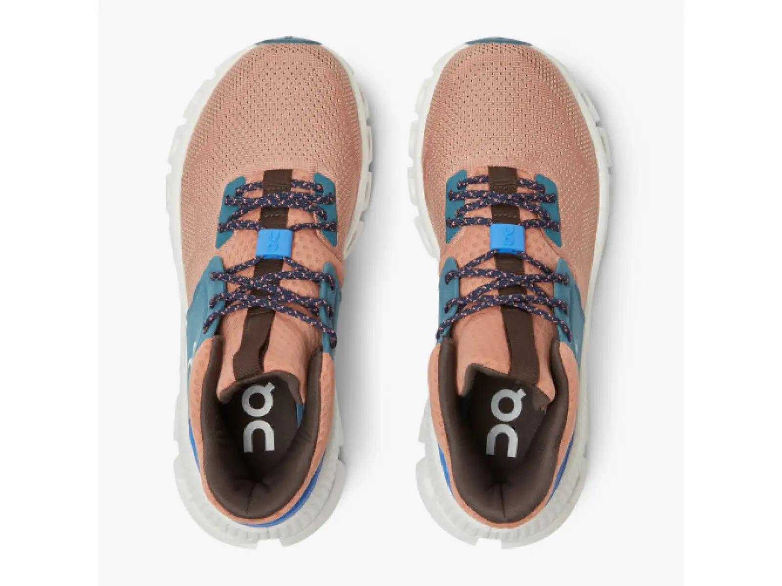 On Cloud Hi Edge Running Shoes Women Blush/Storm FW20