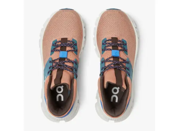On Cloud Hi Edge Running Shoes Women Blush/Storm FW20