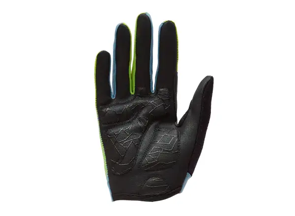 Silvini Calvi children's gloves Blue/Neon