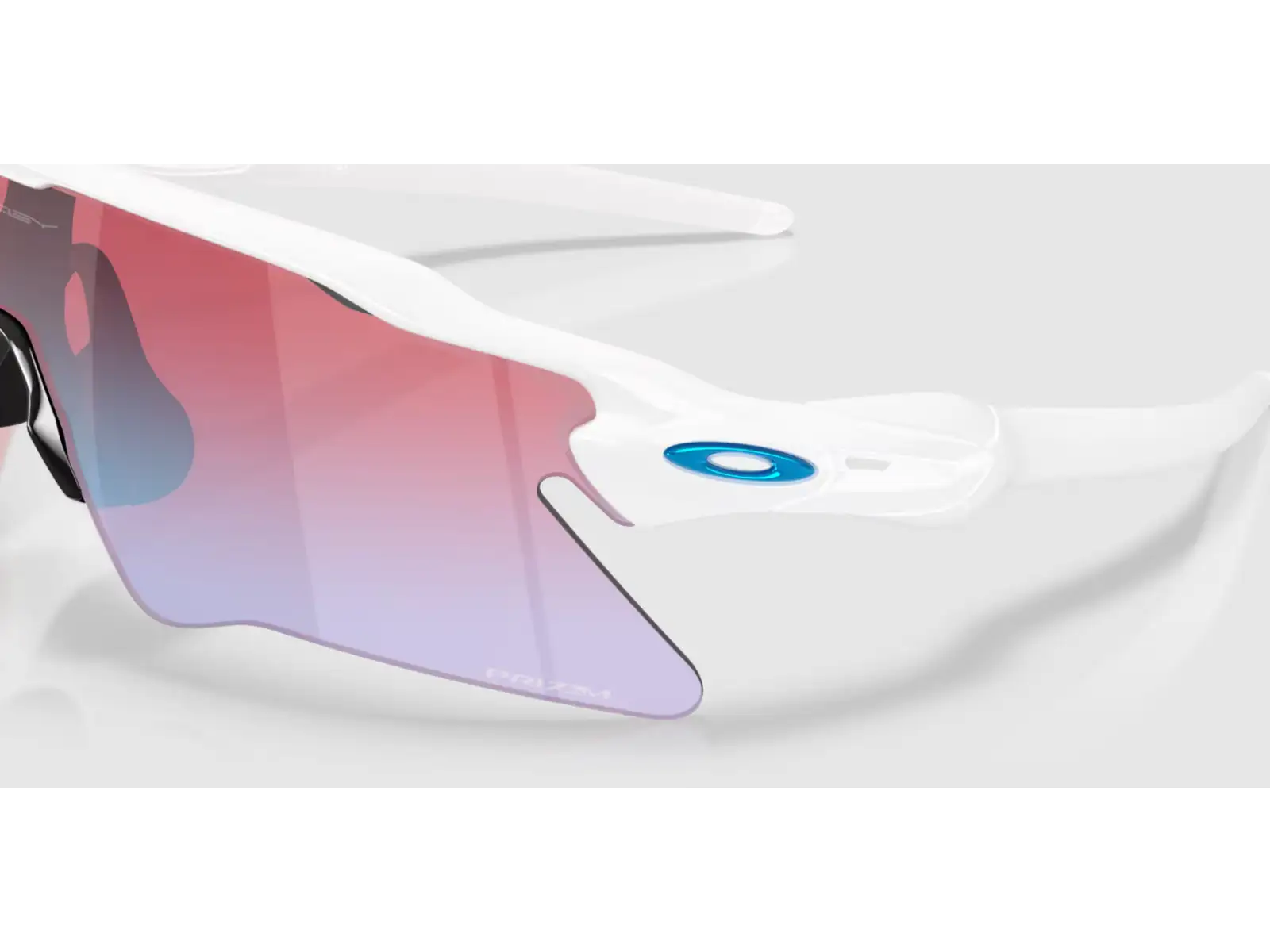 Oakley Radar EV Heater glasses Polished White/Prizm Snow Sapphire
