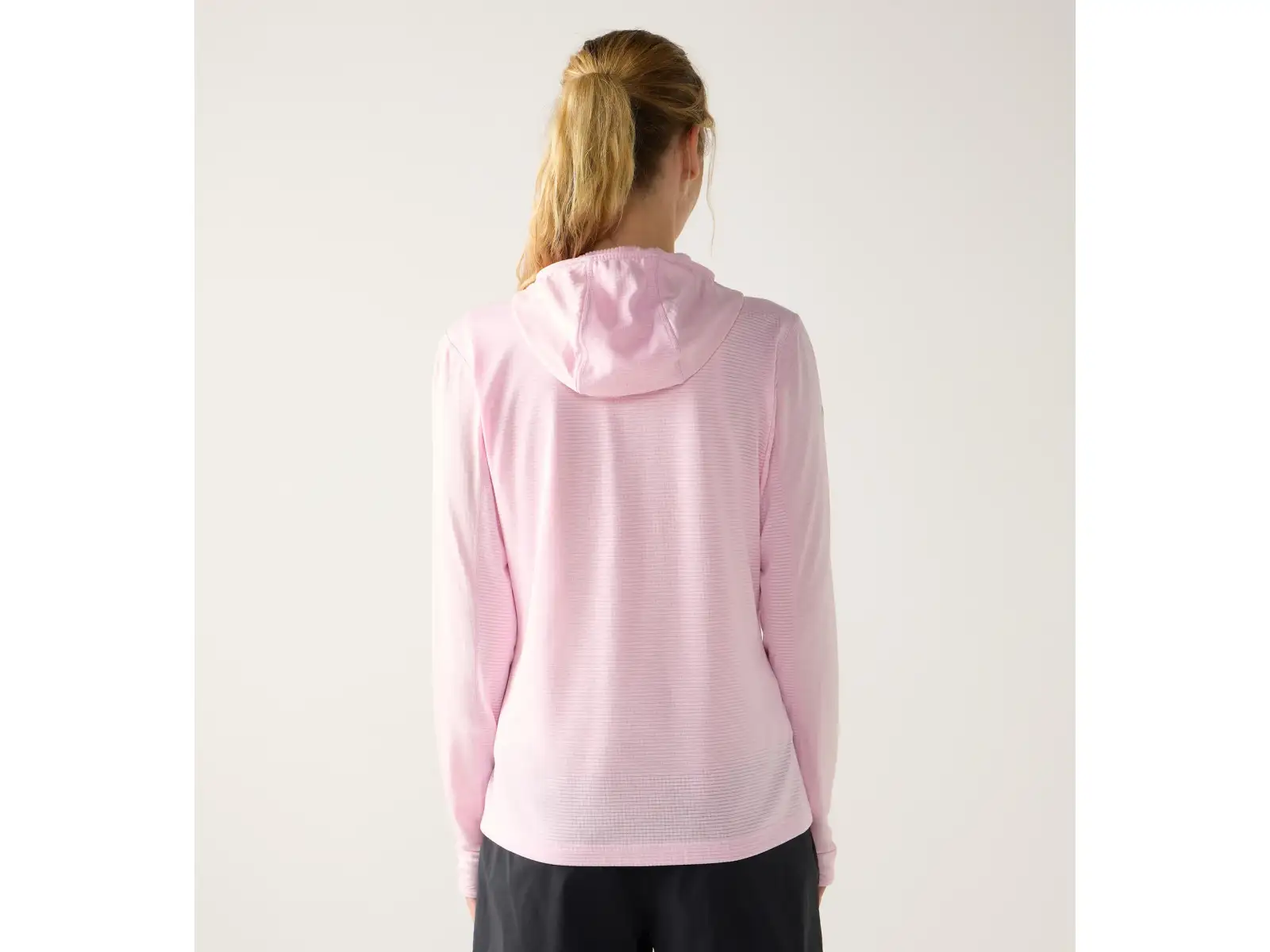 Haglöfs L.I.M Mid Multi Hood women's hooded sweatshirt Fresh Pink