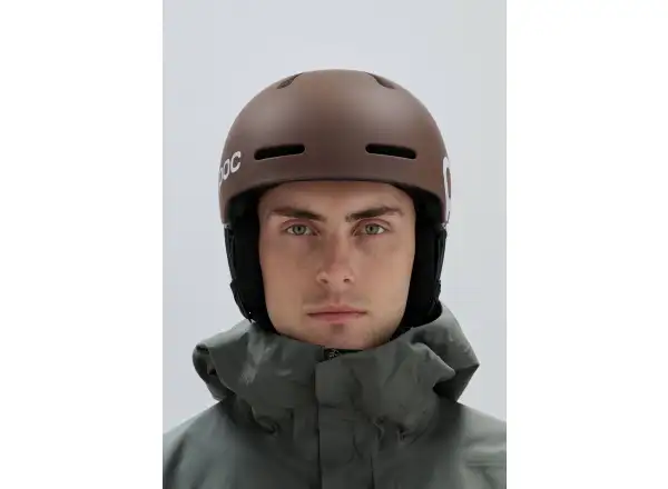 POC Fornix BC ski helmet Bronzite Brown Matt