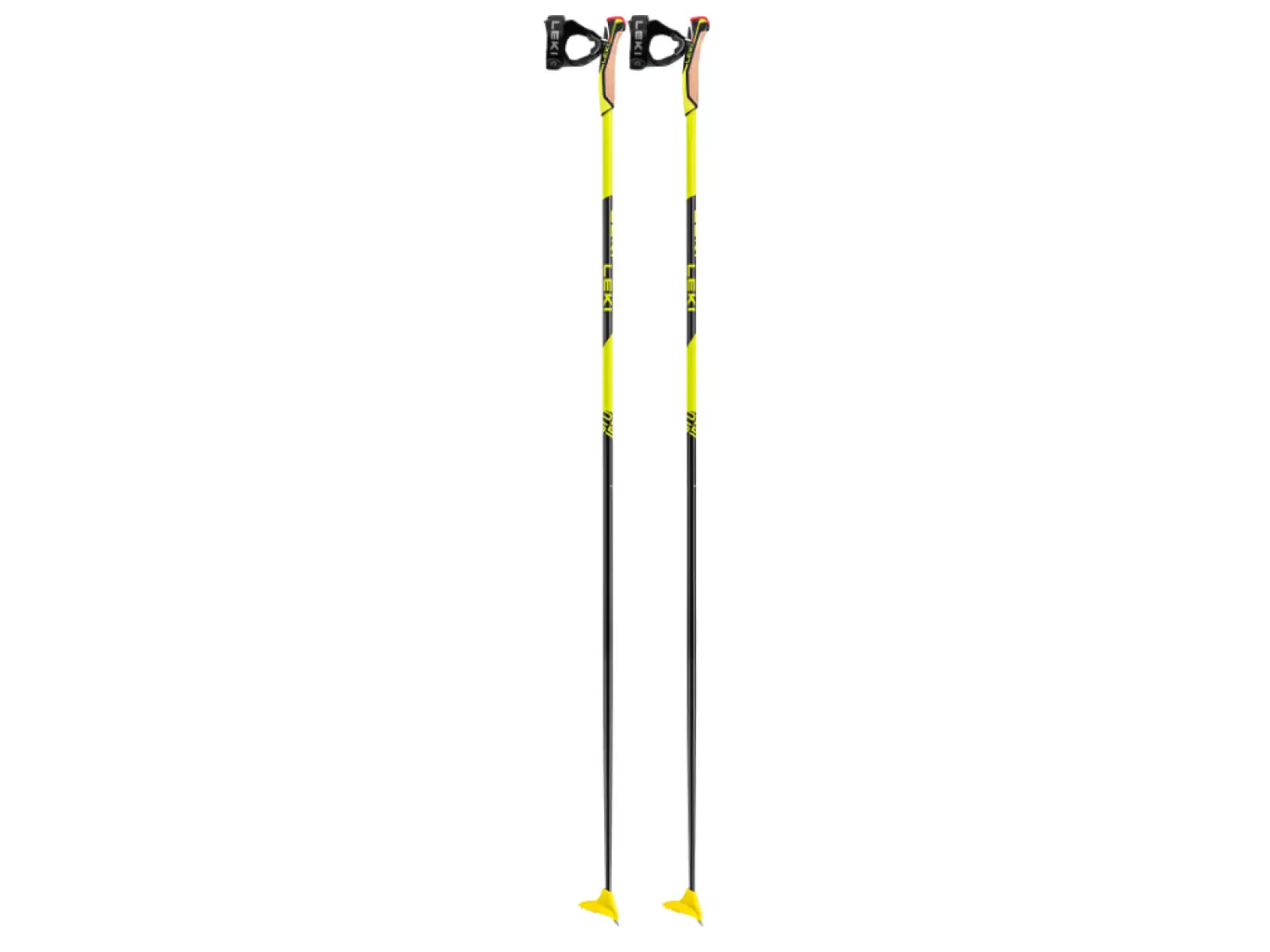 Leki PRC 650 cross-country poles Neon yellow/Black