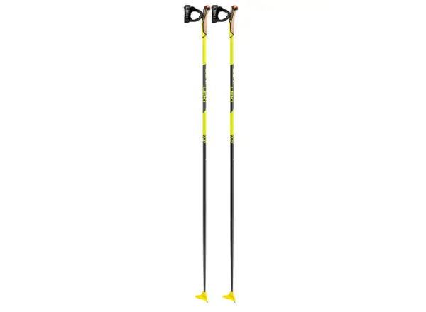 Leki PRC 650 cross-country poles Neon yellow/Black