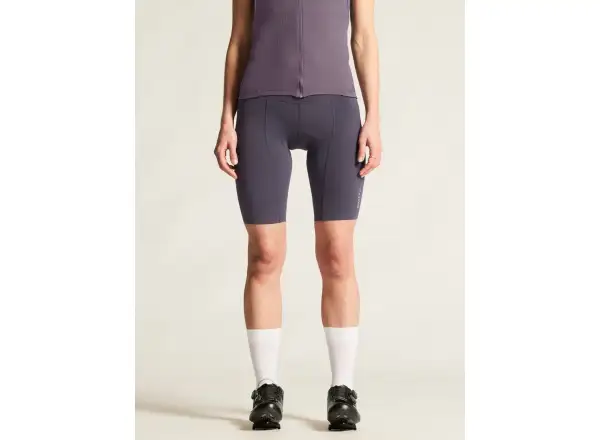 Craft Endur C2 women's cycling shorts with pad purple