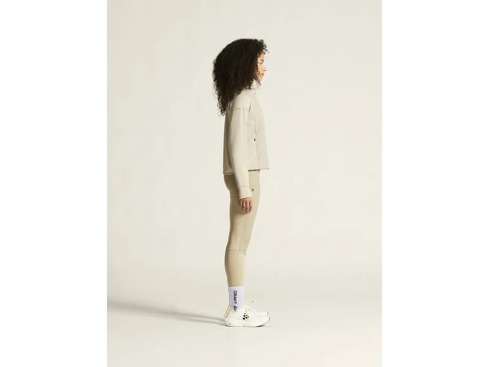 Craft SubZ Light Hood women's jacket beige