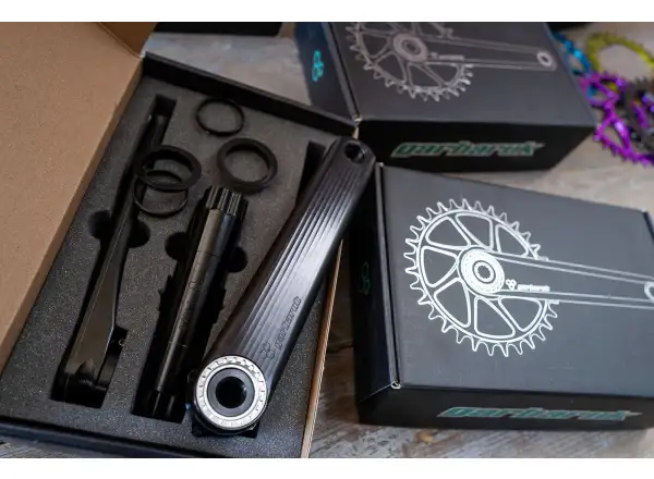 Garbaruk XC cranks black/silver