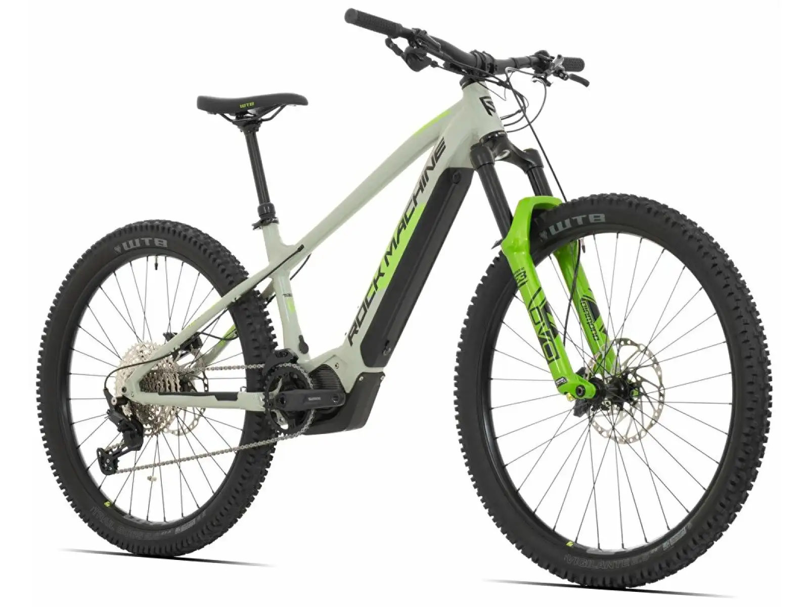 Rock Machine Blizz TRL e90-297 Grey/Green mountain e-bike