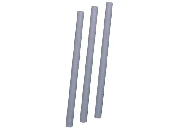 Force clips for spokes 7 cm, 10 pcs silver